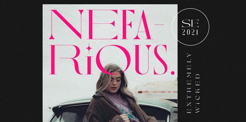 Nefarious Schriftart