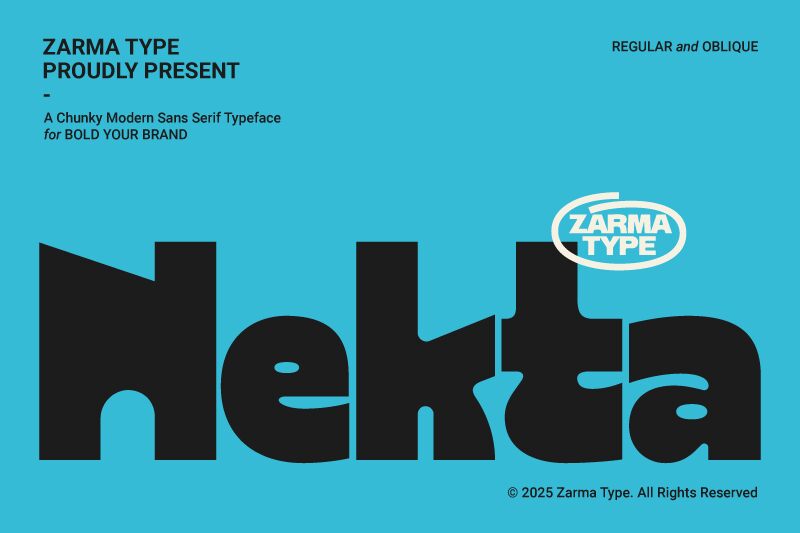 Nekta Regular — Font presentation