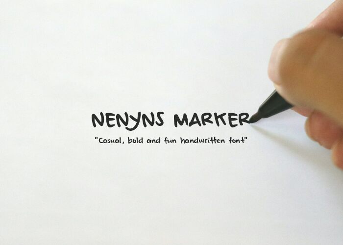 nenyns.marker Czcionka