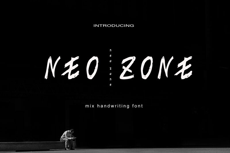 NEO ZONE Czcionka