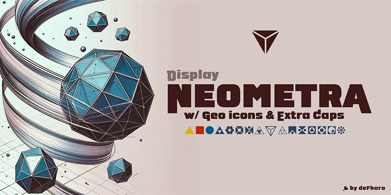 NEOMETRA Czcionka