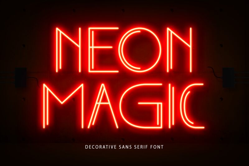 Neon Magic Carattere