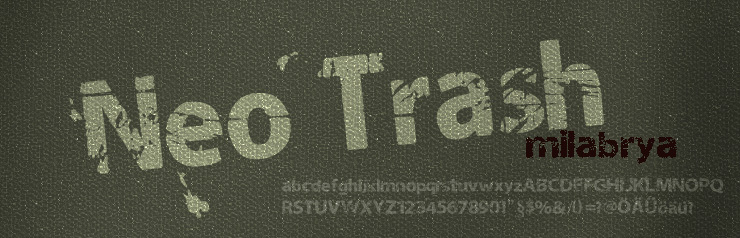 NeoTrash Carattere