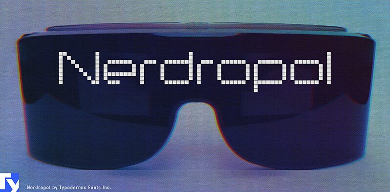 Nerdropol Font