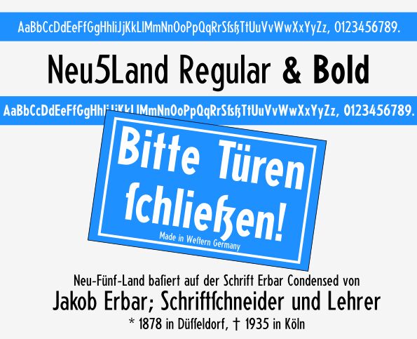Neu5Land フォント
