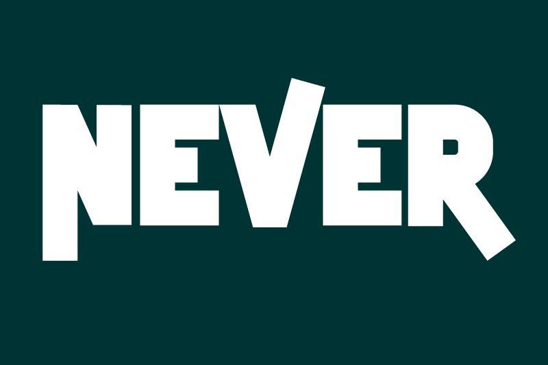 Never Schriftart