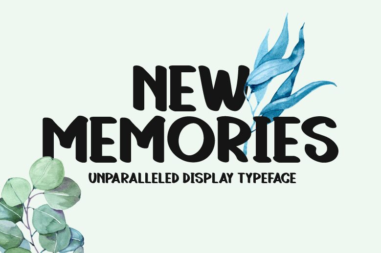 New Memories الخط