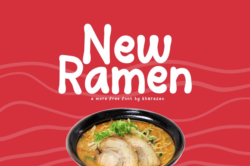 New Ramen Шрифт