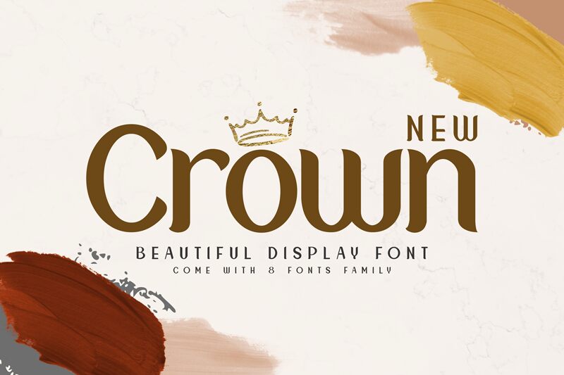 New Crown Czcionka