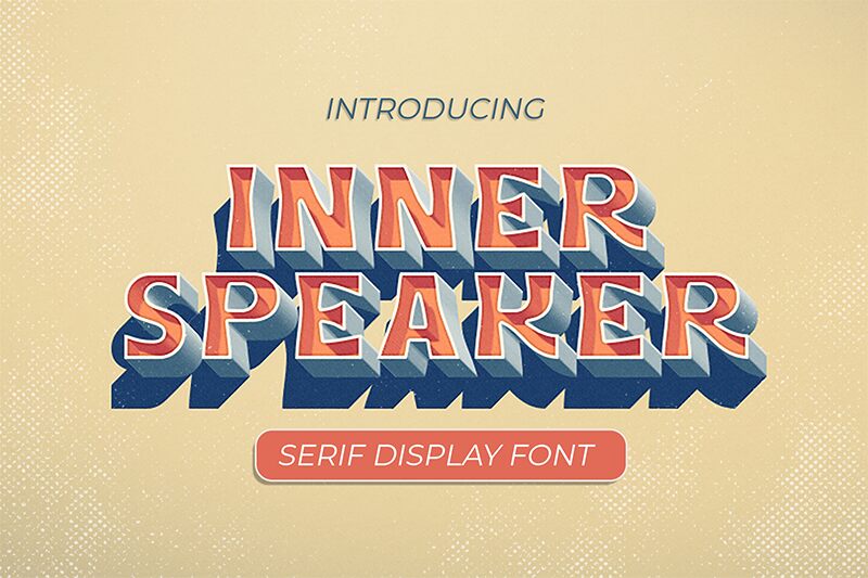 New Innerspeaker Schriftart