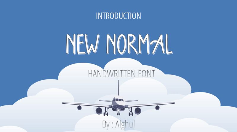 New Normal Druh písma