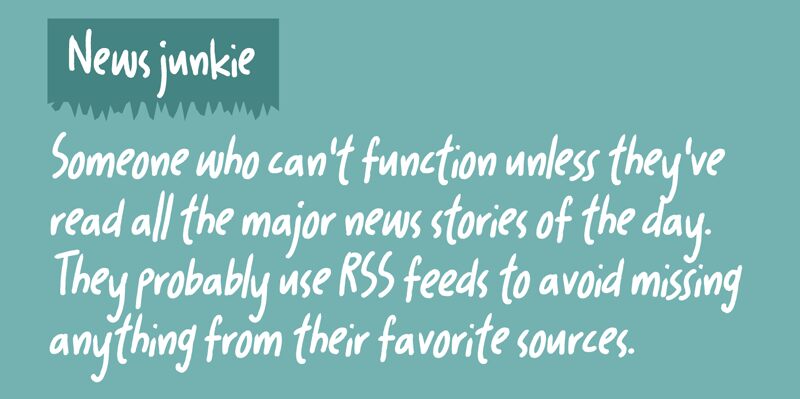 News Junkie Schriftart