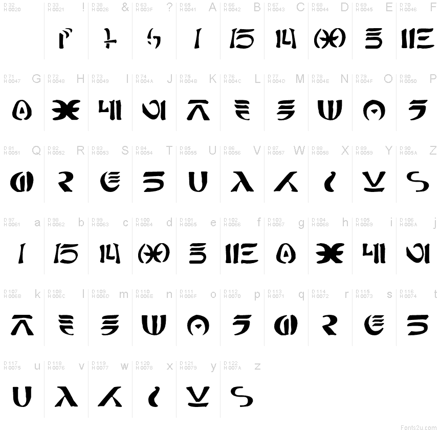 New Futhork font