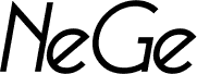 NeGe Bold Italic