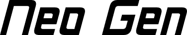 Neo Gen Italic