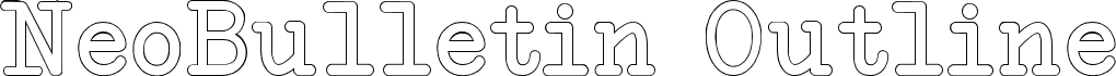 NeoBulletinOutline