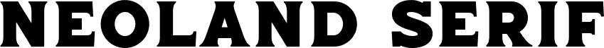 NeolandSerif-Demo