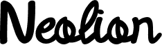 Neolion Demo Caligraphy