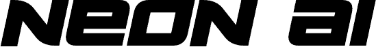 Neon AI Italic