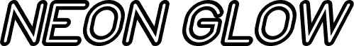 NEON GLOW Bold Italic