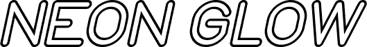 NEON GLOW Italic