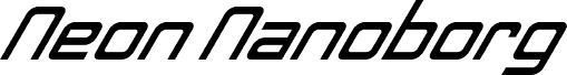 Neon Nanoborg Italic