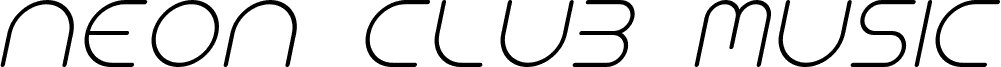 NEONCLUBMUSIC-Italic