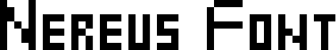 Anteprima del carattere Nereus Font Regular
