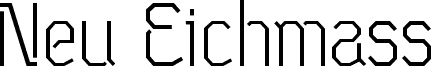 Neu Eichmass 100g