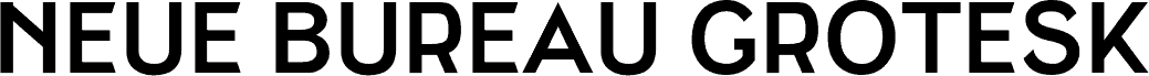 معاينة خط Neue Bureau Grotesk Regular