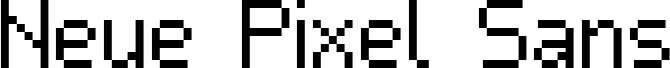 Neue Pixel Sans