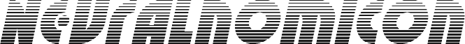 Neuralnomicon Gradient Italic
