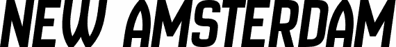 New Amsterdam Italic