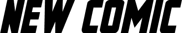Náhled písma New Comic Title Bold Italic