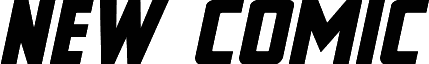 Náhled písma New Comic Title Expanded Italic
