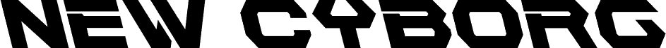 Vorschau der Schriftart New Cyborg Leftalic