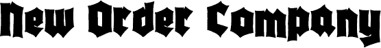 New Order Company fuente