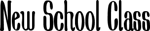 New School Class Med