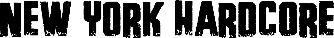 New York Hardcore font | Fonts2u.com