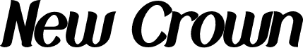 NewCrown-BlackItalic_DEMO