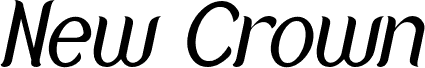 NewCrown-LightItalic_DEMO