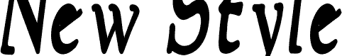 Náhled písma NewStyleCondensed Bold Italic