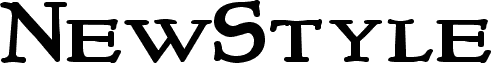 Náhled písma NewStyleSmallCaps Bold