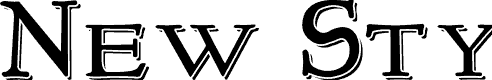 Náhled písma NewStyleSmallCaps Embossed