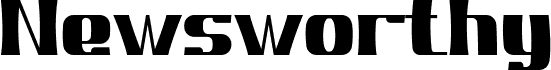 Newsworthy 字体