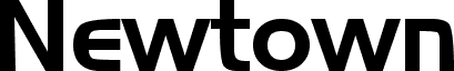 Preview of the Newtown font
