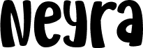 Neyra font
