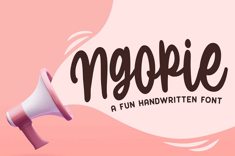 Ngopie フォント