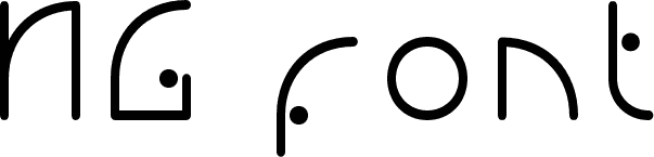 NGfont font | Fonts2u.com