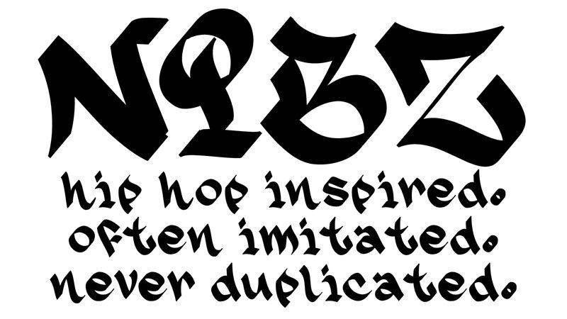 Nibz Schriftart